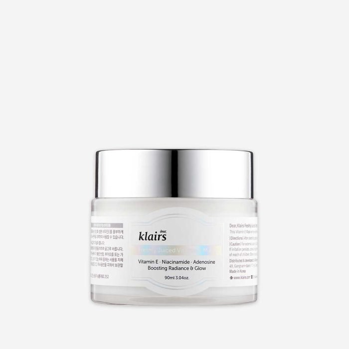Klairs Freshly Juiced Vitamin E Face Masks 90ml bd