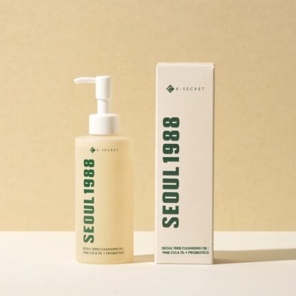 K-SECRET SEOUL 1988 Cleansing Oil: Pine Cica 1% + Probiotics 200ml bd