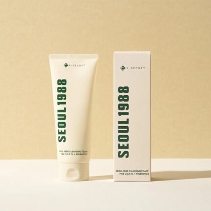 K-SECRET SEOUL 1998 Cleansing Foam: Pine Cica 1% + Probiotics 150ml bd