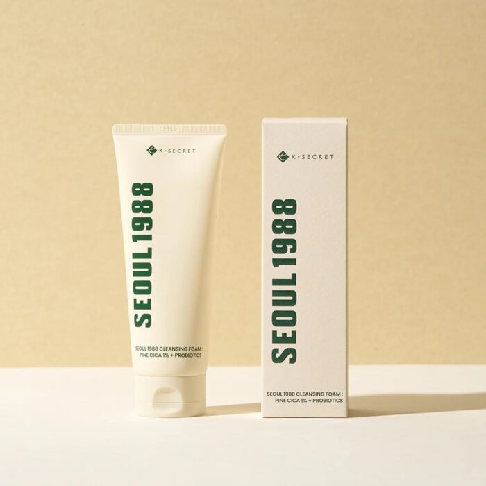K-SECRET SEOUL 1998 Cleansing Foam: Pine Cica 1% + Probiotics 150ml bd