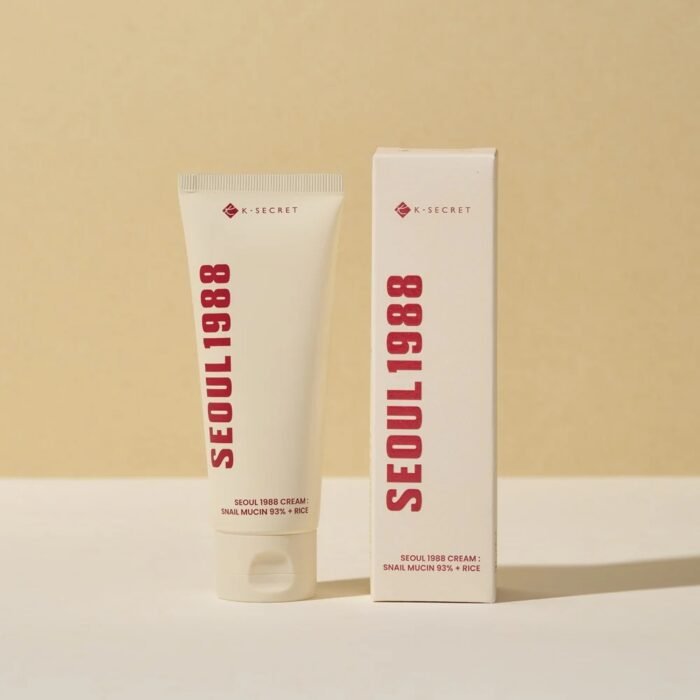 K-SECRET SEOUL 1998 Cream: Snail Mucin 93% + Rice 100ml bd