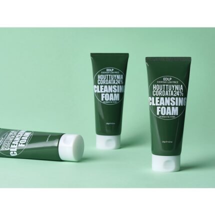 DERMA FACTORY EDLP Houttuynia Cordata 24% Cleansing Foam 120g bd